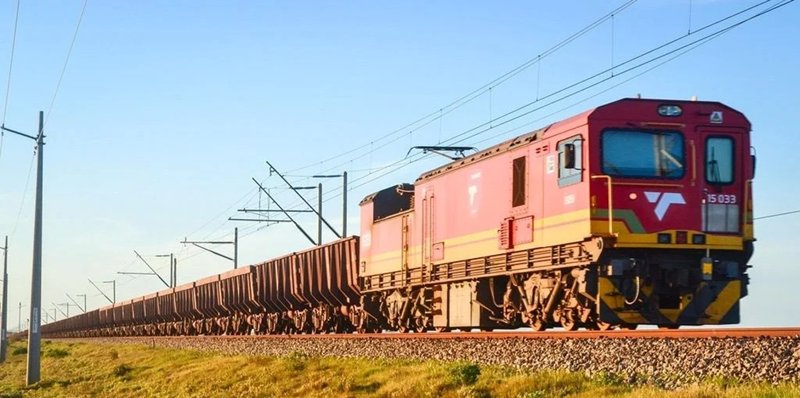 348-wagon iron ore train