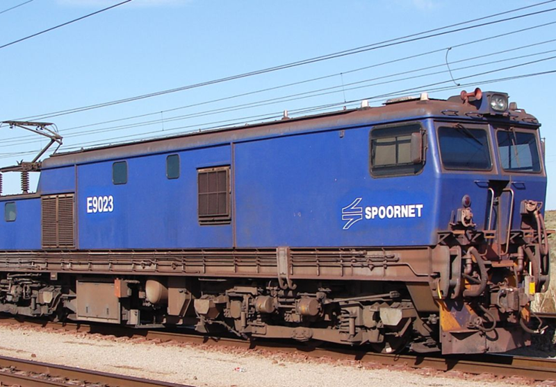Historic Spoornet electric locomotive