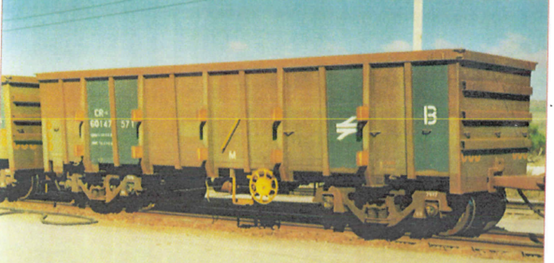 Empty CR5 ore wagon